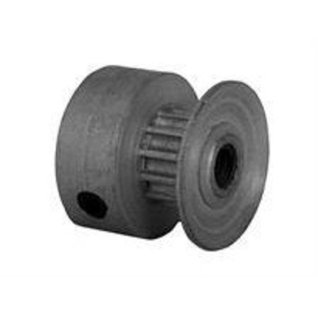 B B MANUFACTURING 12-2P03-6CA1, Timing Pulley, Aluminum, Clear Anodized 12-2P03-6CA1